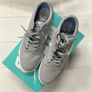 NWT Men’s 10 Women’s 11.5‎ Nike SB Charge Grey/White Skate Shoes